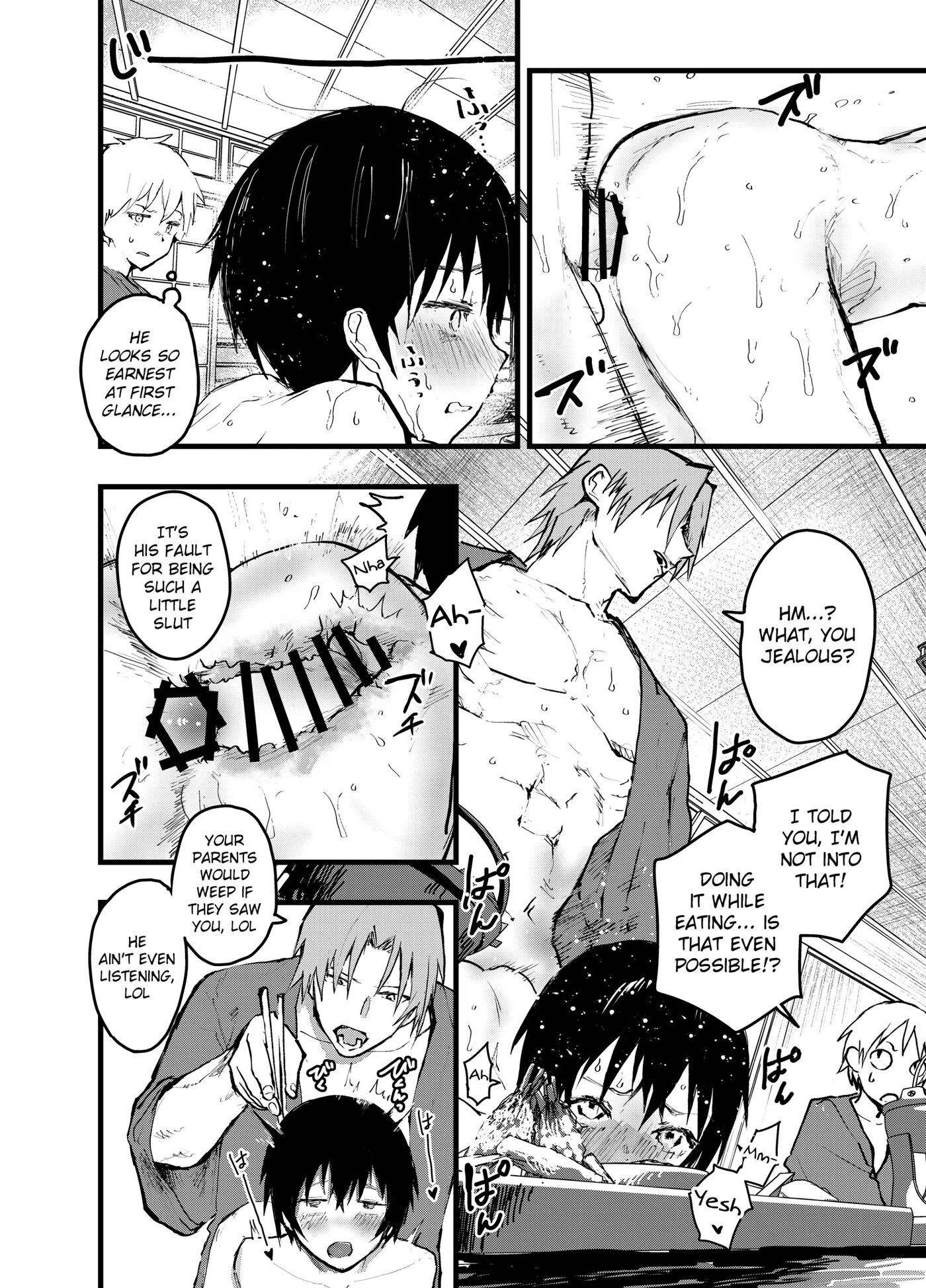 Mesu Ochi Onsen Gasshuku! Dosukebe Inran Renzoku Zecchou! [yaoi] Chapter 1000 Page 61